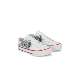 CROWCIA LONDON Women Woven Design Sneakers-picture-16