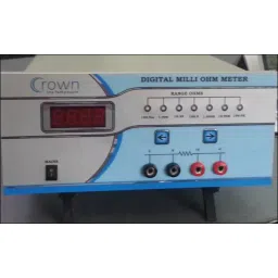 Crown CES 201A Digital Micro Ohm Meter 0-19.99 mΩ-picture-38
