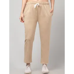 CROWN KING GARMENTS Women Striped Easy Wash Trousers-picture-42