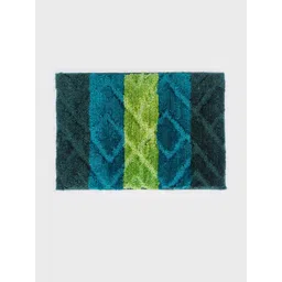 CROWN MATTINGS Green 1400 GSM Microfibre Bath Rugs-picture-23