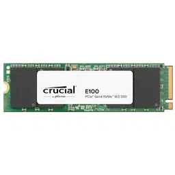 Crucial E100 1 TB Desktop, Laptop Black PCIe NVMe Internal Solid State Drive (SSD) (CT1000E100SSD8)-picture-43