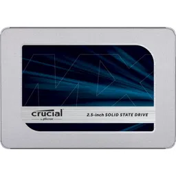Crucial MX500 1 TB Laptop, Desktop Silver SATA Internal Solid State Drive (SSD) (CT1000MX500SSD1) image 1