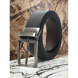 CRUSSET Men Textured Leather Reversible Formal Belt-picture-24