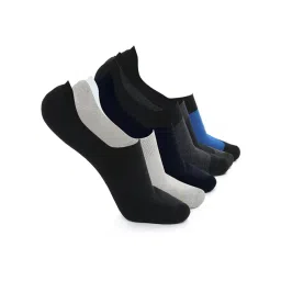 Crusset Multicolor Cotton Polyblend Solid Socks - Pack of 6-picture-47