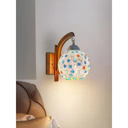 Cruv Brown Wood Wall Lamp-picture-27