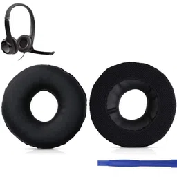 Crysendo Headphone Cushion Compatible with Logi-tech H390 / H600 / H609 Earpads Over The Ear Headphone Cushion-picture-17