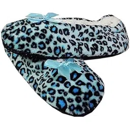 CRYSTAL ZONE Booties Woolen Warm & Soft Winter Indoor Carpet Belly Slippers with Fur for women & Girls (Free Size)-picture-38