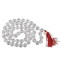 crystu Natural AAA Sphatik Clear Quartz Mala 10 mm Round Beads Original Crystal Stone Jaap Mala for Reiki Healing and Crystal Healing Stone Color : Clear)-picture-10