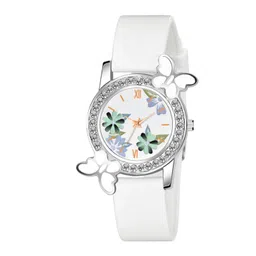 CSAMON Women Dial & Bracelet Style Straps Analogue Watch 328 WH FosilGRE SLV Heart Dani B-picture-27