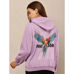 CSP FASHION Women Printed Hooded Sweatshirt-picture-17