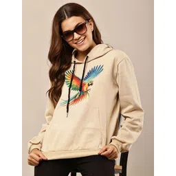 CSP FASHION Women Printed Hooded Sweatshirt-picture-21