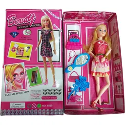 ctc creation Doll Set with Moveable Arms & Legs for Girls with Fashion Accessories-picture-25