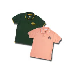 Cub McPaws Boys 2 Polo Collar Applique T-shirt-picture-28