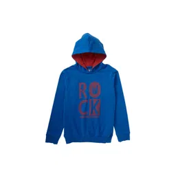 Cub McPaws Boys Blue & Red Printed Hooded Sweatshirt-picture-11