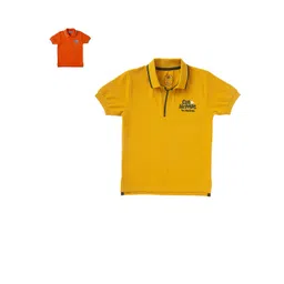 Cub McPaws Boys Multicoloured Typography 2 Polo Collar Applique T-shirt-picture-20