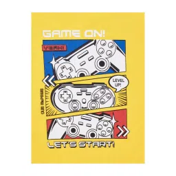 Cub McPaws Kids Yellow & Blue Cotton Printed Full Sleeves Sweatshirt image 3