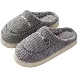 cubsden Winter Warm Fluffy Slippers for Men & Women | Soft Plush Anti-Slip Indoor Carpet & Room Sliders | Stylish Unisex House Footwear-picture-54