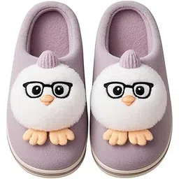 cubsden Women Winter Warm Plush Slippers | Soft Indoor Home Slippers | Anti-Skid Cozy Fur House Slippers for Cold Weather-picture-27