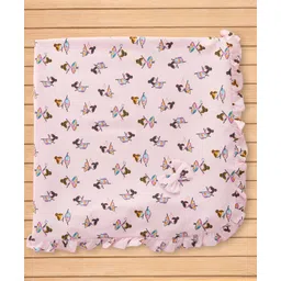 CUCUMBER Interlock Knit Towel With Fairy Print L 81 x B 81 cm - Lilac-picture-28