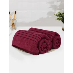 Cuddle Cotton Merlot Red Cotton Hand Towel-picture-23