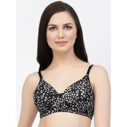 CUKOO Abstract Printed Full Coverage All Day Comfort Lightly Padded Bra-picture-16