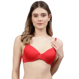 Cukoo Red Full Coverage Padded Everyday Bra-picture-29