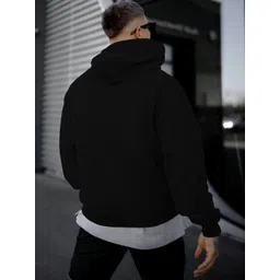culish Men Printed Hooded Sweatshirt image 3