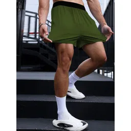 culish Men Regular Fit Mid-Rise Rapid-Dry Running Sports Shorts-picture-21