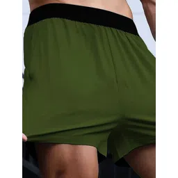 culish Men Typography Printed Running Sports Shorts image 2