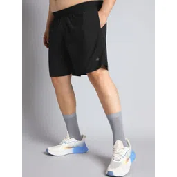 Cult Men Black Runner'S Essential Plus Size Shorts-picture-30