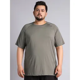CULT Men Dark Grey Ultimate Running Plus Size T-shirt-picture-14