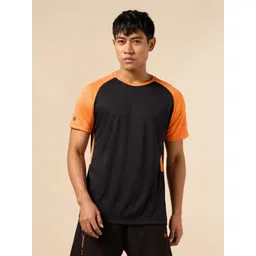 CULT Men Moisture Wicking Colourblocked Round Neck T-shirt-picture-25