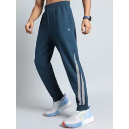 CULT Men Play On Navy Pure Cotton Mid Rise Joggers-picture-40