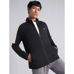 cult Men's Black Workout Essential Mid Layer Jacket-picture-24