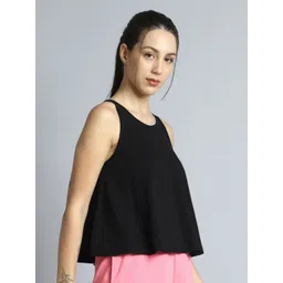 CULT Women Black Dance Flow Tank-picture-31