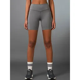 CULT Women Grey Multi Sports Cycling COMFLex Shorts image 4