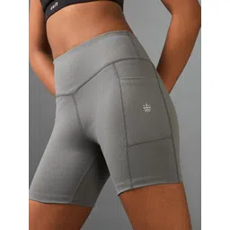 CULT Women Grey Multi Sports Cycling COMFLex Shorts image 2