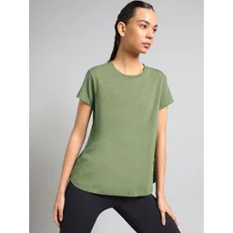 CULT Women Olive Yoga Flow Top-picture-11