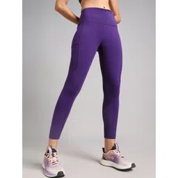 CULT Women's Performance Cotton Purple Tights-picture-19