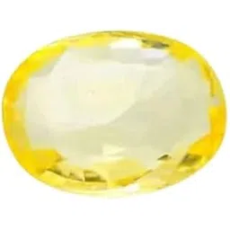 cuonna gems gallery येलो सफायर स्टोन Peela Pukhraj Ratan Original Certified 5.5 Carat 6 Ratti Attractive Transparent Clarity Unheated Untreated Natural Ceylon Yellow Sapphire Stone पीतमणि गुरु रत्ना-picture-27