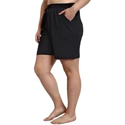 cupid Plain Comfortable Plus Size Barmunda/Shorts for Sports, Yoga, Daily Use Gym, Night Wear, Casual Wear for Girls-picture-30