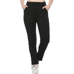cupid Women Solid Black Track Pants-picture-10