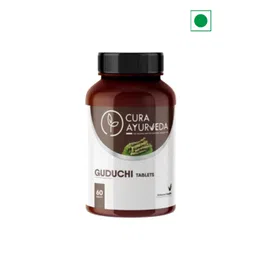 Cura Ayurveda Guduchi 100% Natural Herbs Immunity Wellness Tablets - 60 Tablets-picture-39