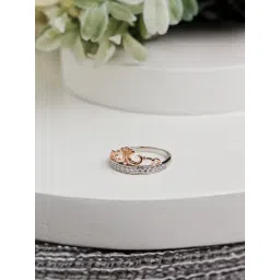 Curio Cottage 925 Silver Crown Stuuded Zircon Ring-picture-22