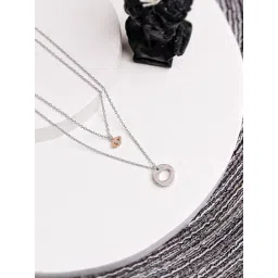 Curio Cottage 925 Silver Layers Of Charms Necklace-picture-30