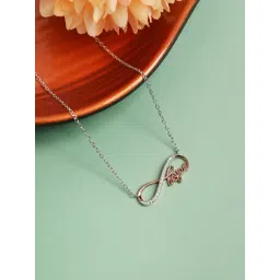 Curio Cottage 925 Silver Of Infinity Love Pendant Necklace-picture-10