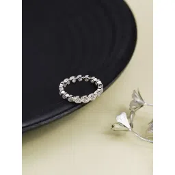 Curio Cottage 925 Silver Zircon Studded Ring-picture-40