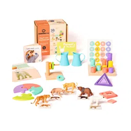 Curious Cub Montessori Learning Wooden Toys Box 9 (10pcs) image 1