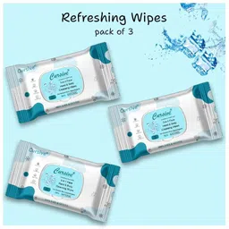cursive Unisex Extra Cool Cleaning Face & Body Makeup, Oil ,Sweat Remover Wipes/Tissues-picture-14