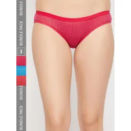 Curves By ZeroKaata Pack Of 3 Assorted Printed Cotton Briefs CZMLPO3CHNPTY20-picture-21